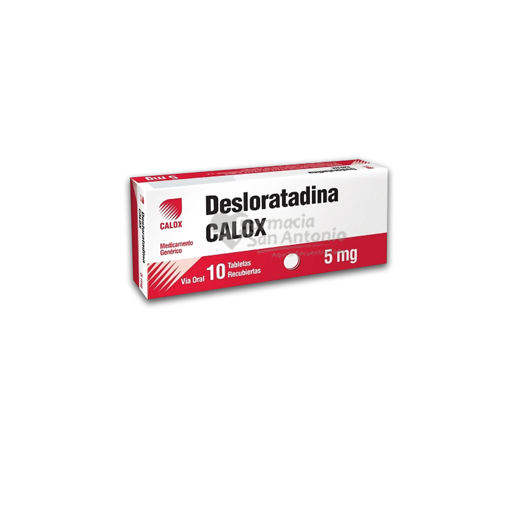 DESLORATADINA 5MG X 10 TAB