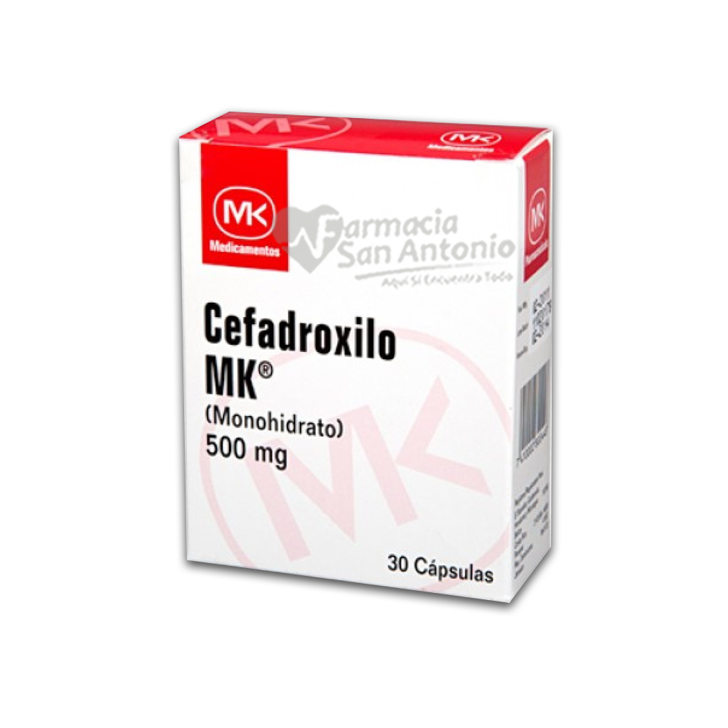 CEFADROXILO MK 500MG X 30 CAP