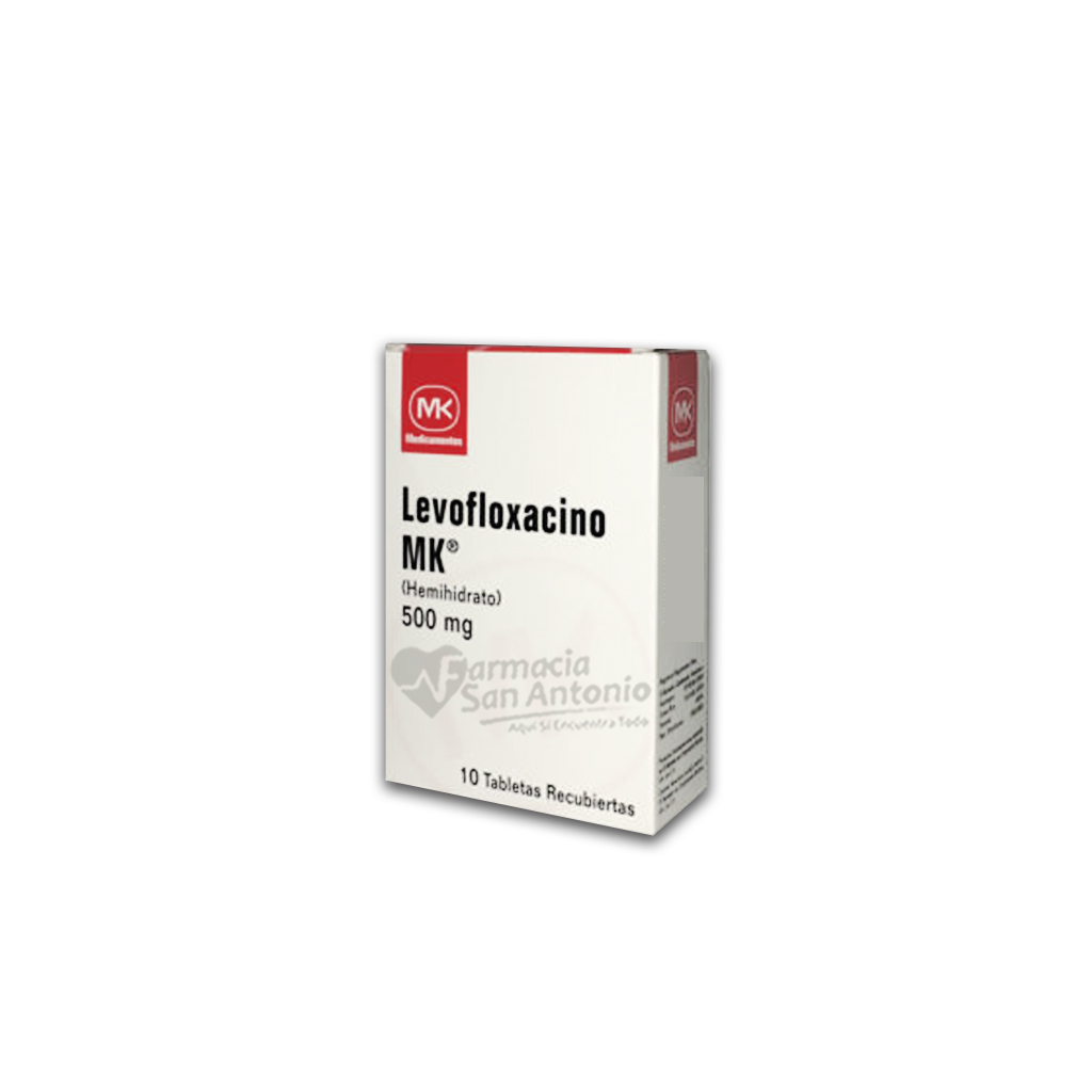 LEVOFLOXACINO 500MG X 10 TAB