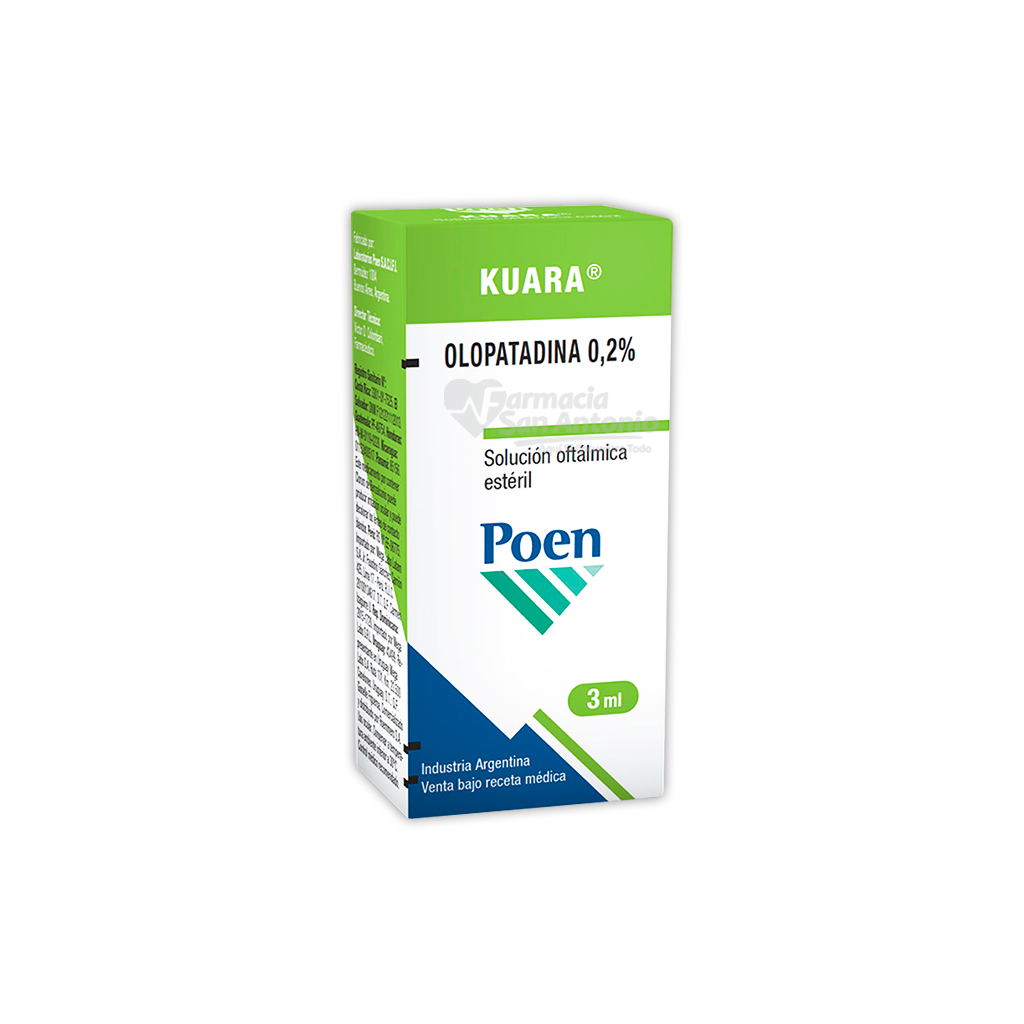 KUARA SOL.OFTALMICA 3ML $