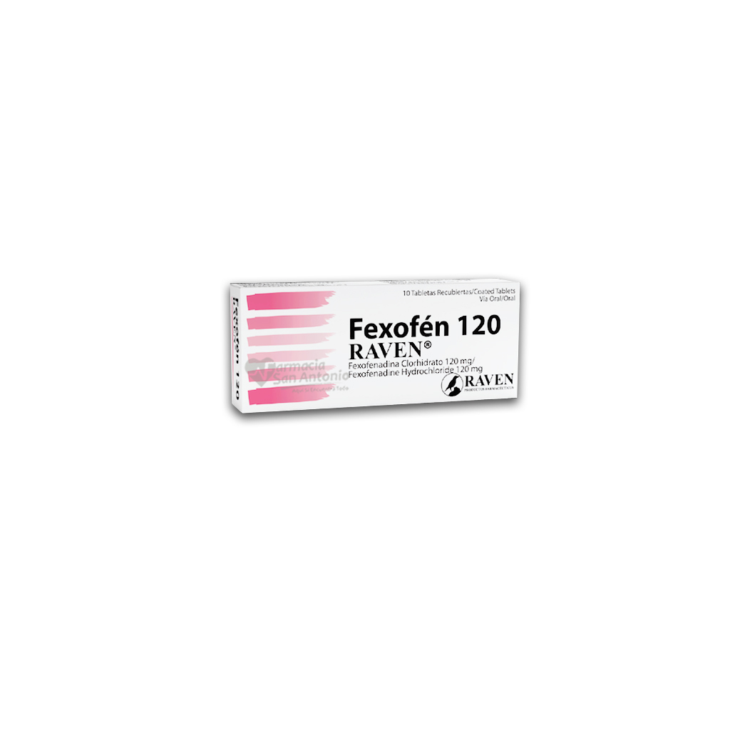 FEXOFEN RAVEN 120MG X 10 TAB