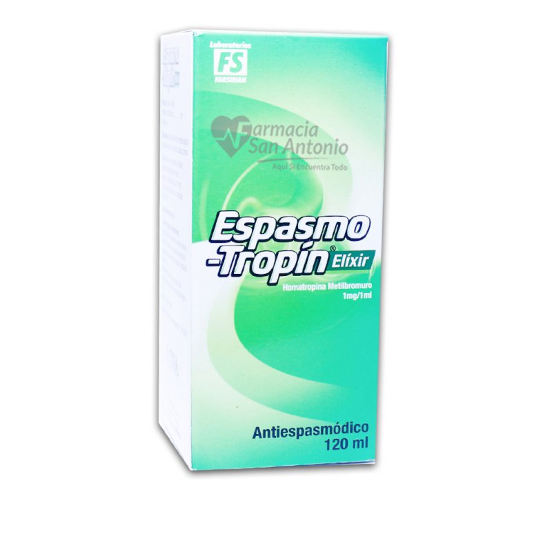 ESPASMOTROPIN ELIXIR X 120ML/4 ONZ