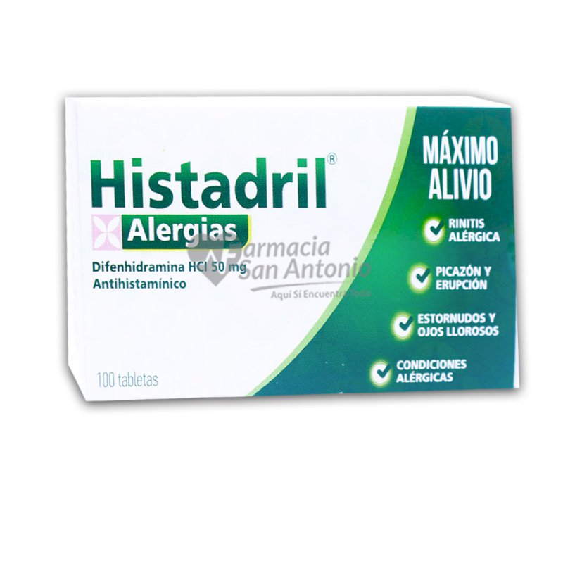 HISTADRIL 50 MG X 100 TAB