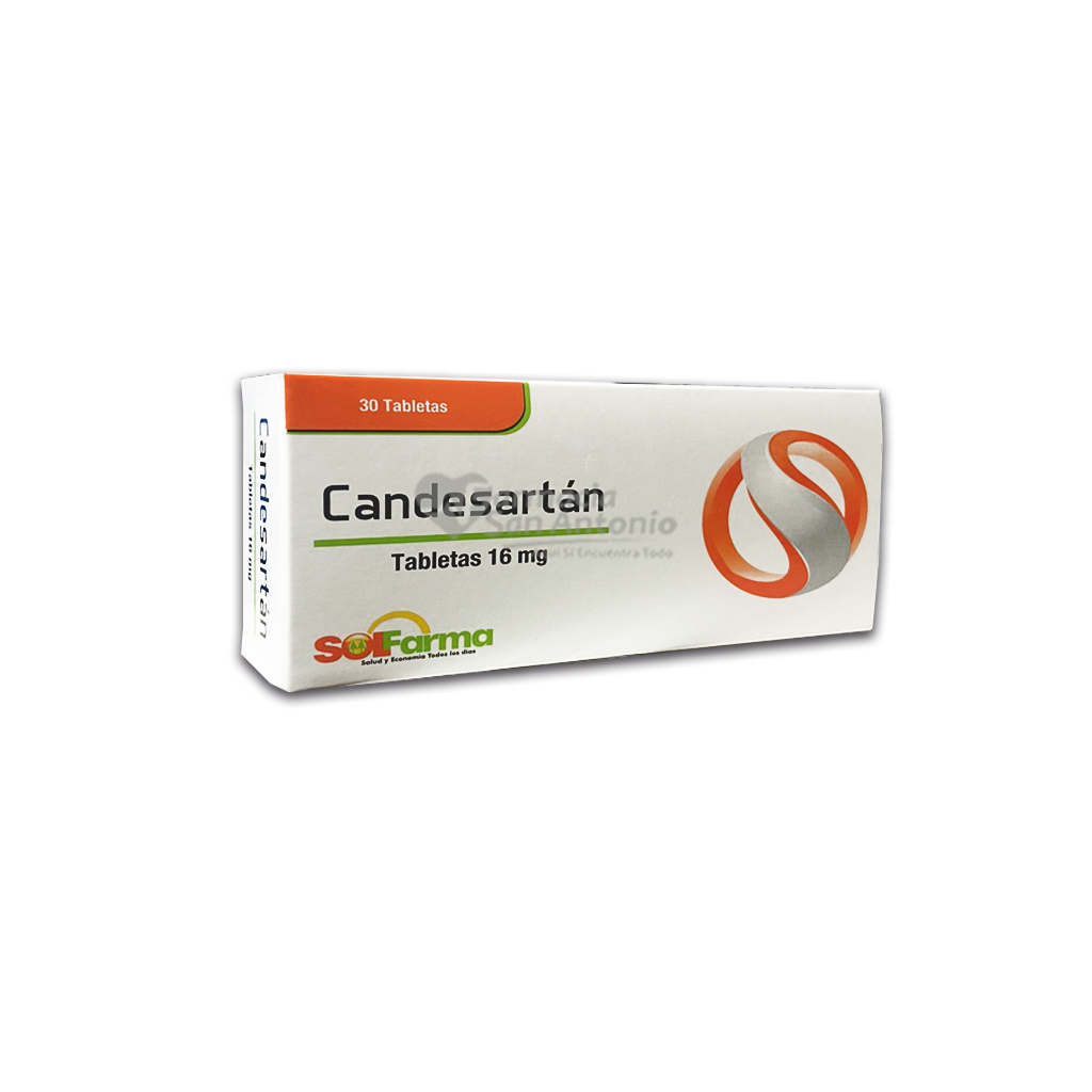 CANDESARTAN 16MG X 30 TABS