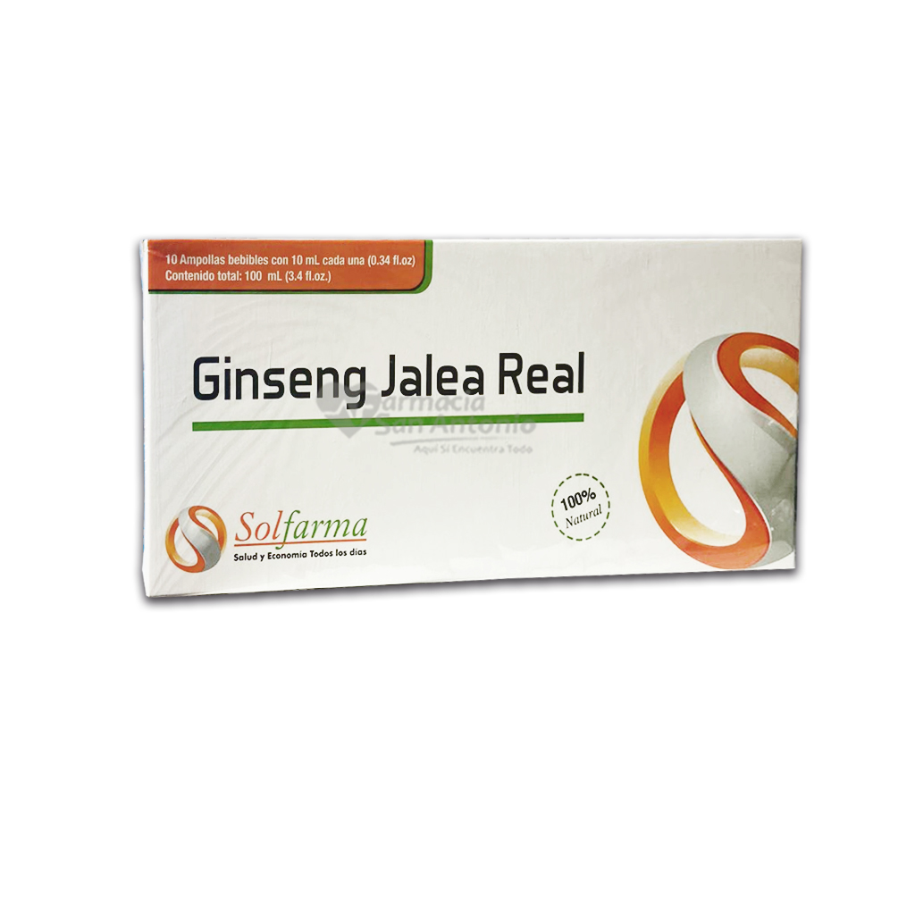 GINSENG JALEA REAL X 10 VIALS