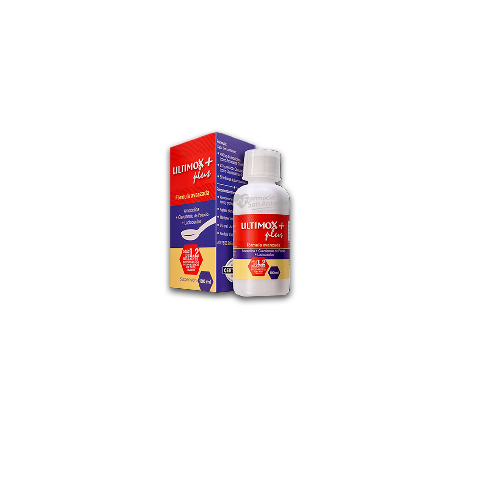 ULTIMOX PLUS SUSP 250 MG X 100 ML