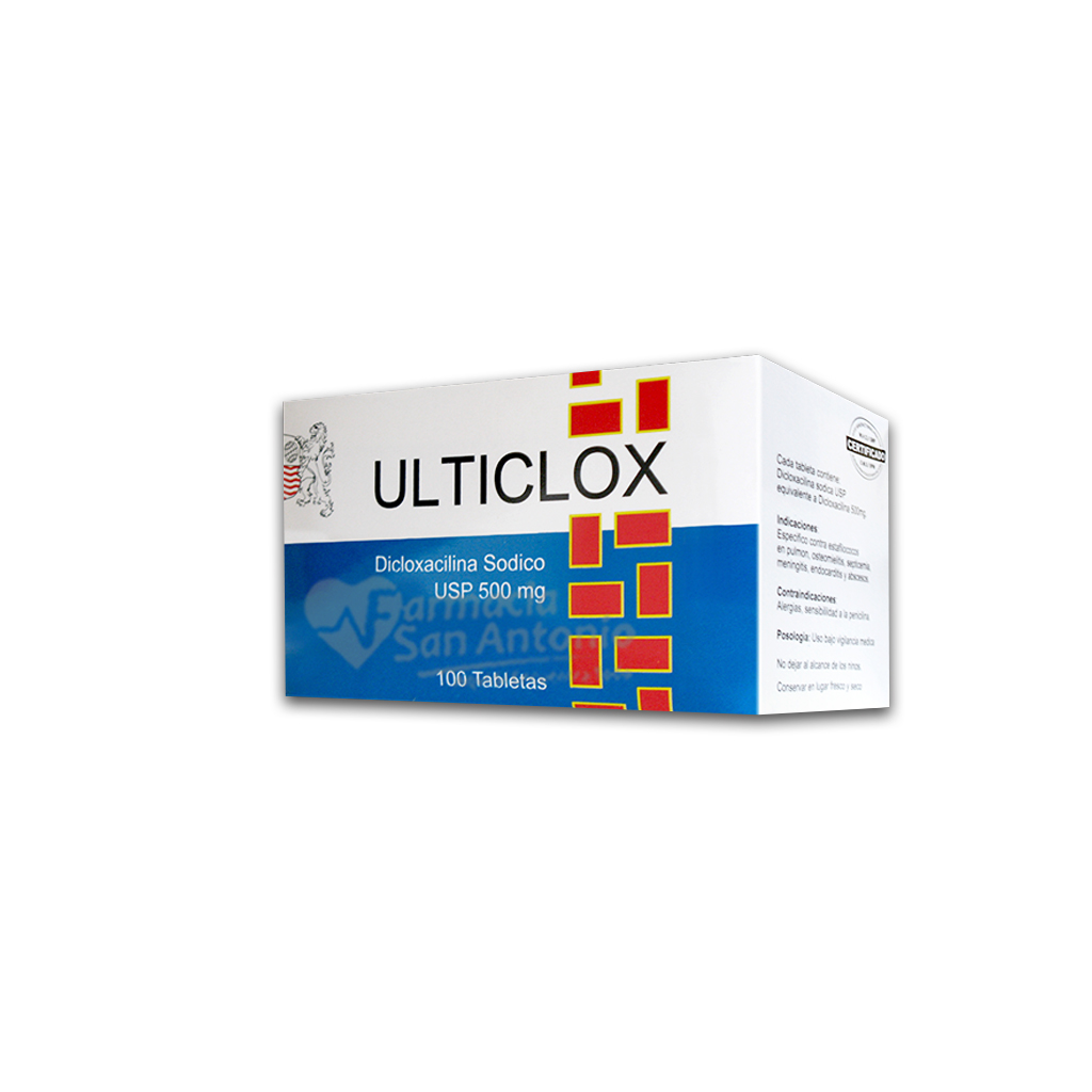 UNIDAD ULTIMATE ULTICLOX 500MG TAB